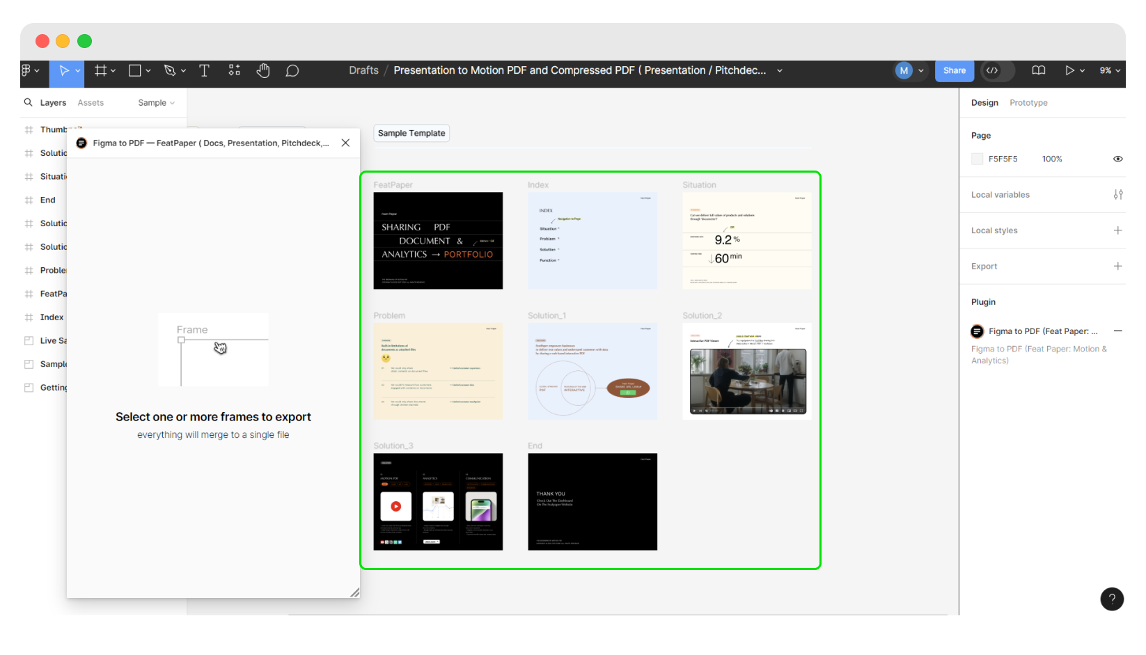 FeatPaper tutorial screen