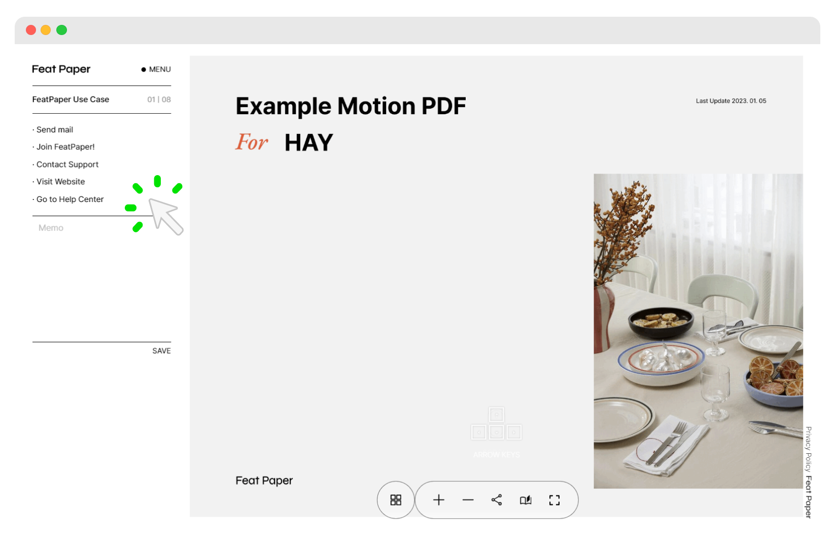 Communication setting